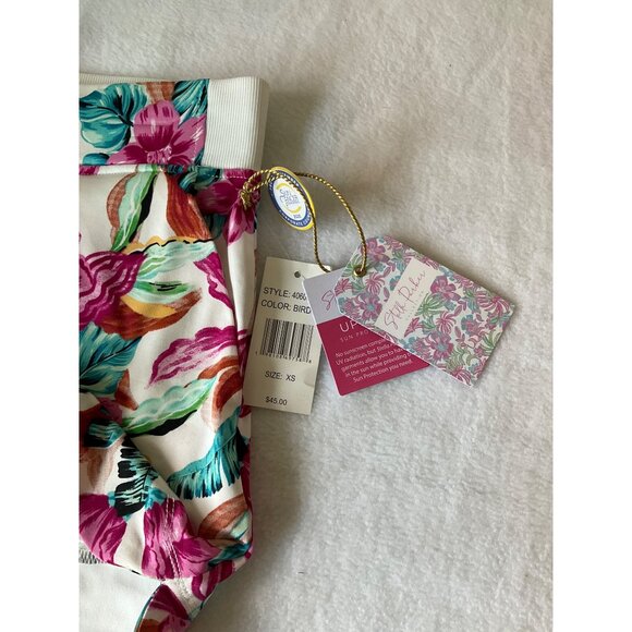 Stella Parker Sport Pull-On Skort Size XS Pink Floral UPF 50+ - Picture 4 of 5